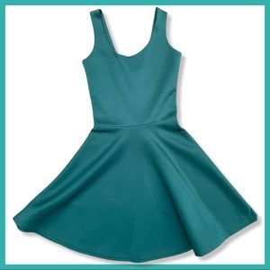Green Swing Party Dress